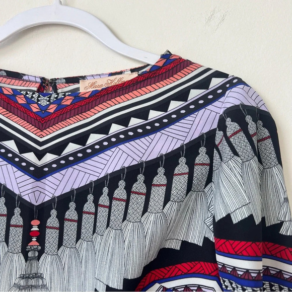 Mara Hoffman Open-Back Printed Blouse - Picture 2 of 6